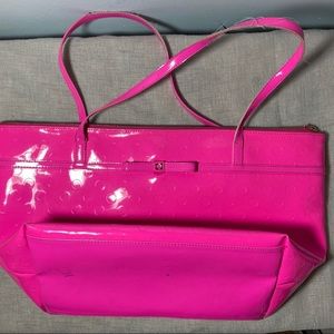 Pink Patent Leather Kate Spade Tote